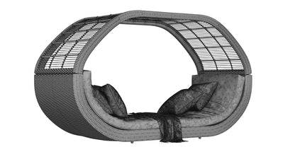 Restoration Hardware Cayman Daybed 3D Model