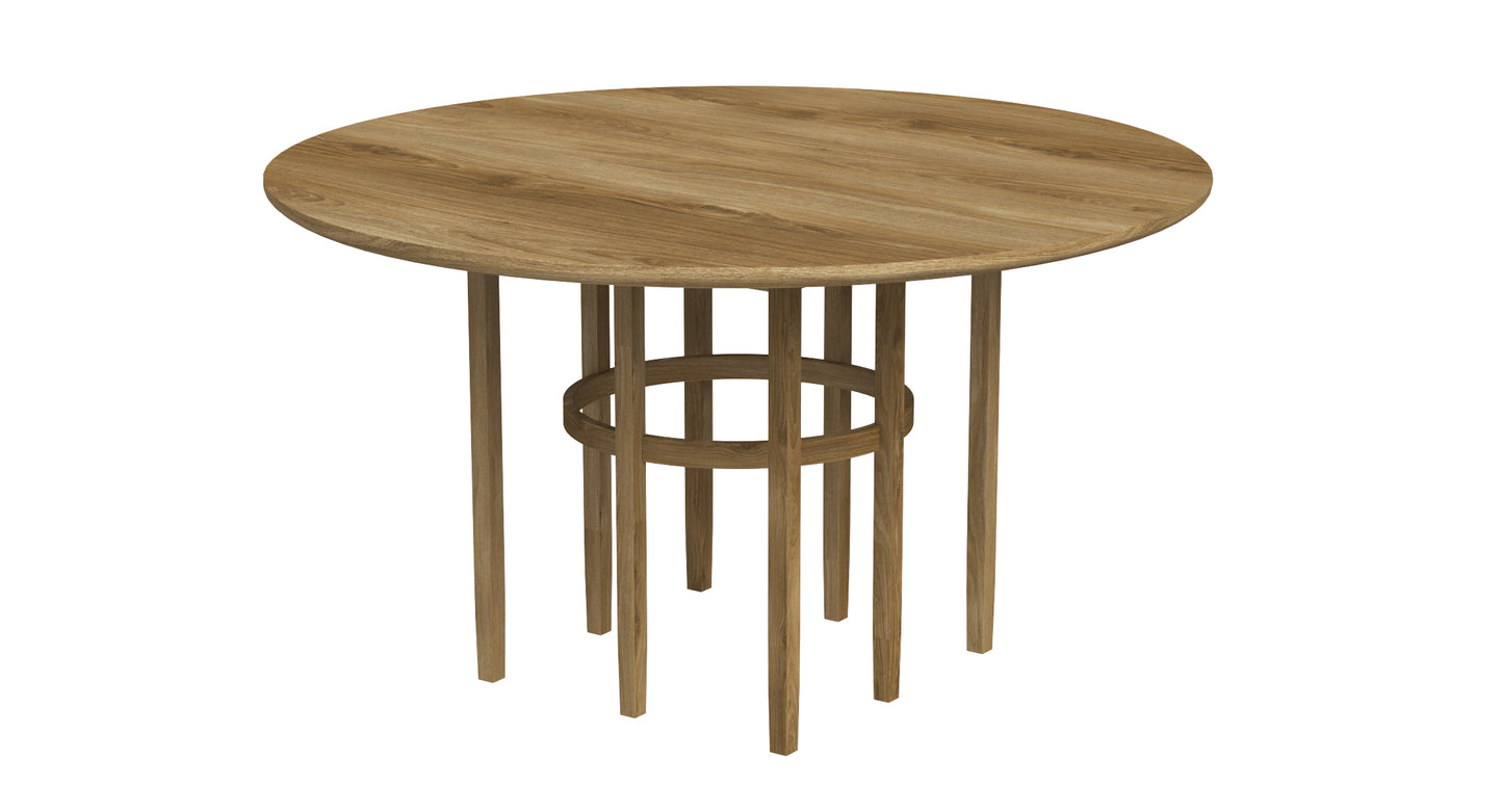 Round Dining Table 3D Model