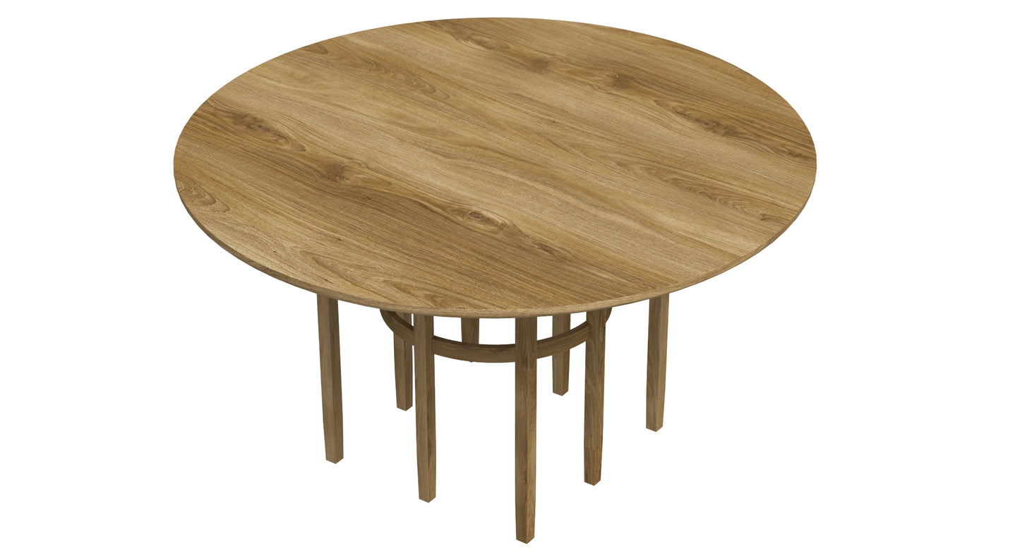 Round Dining Table 3D Model