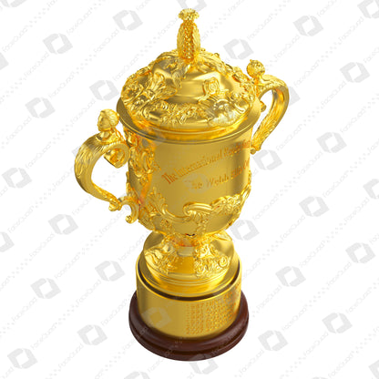 Rugby World Cup Trophy Collection 3D Model