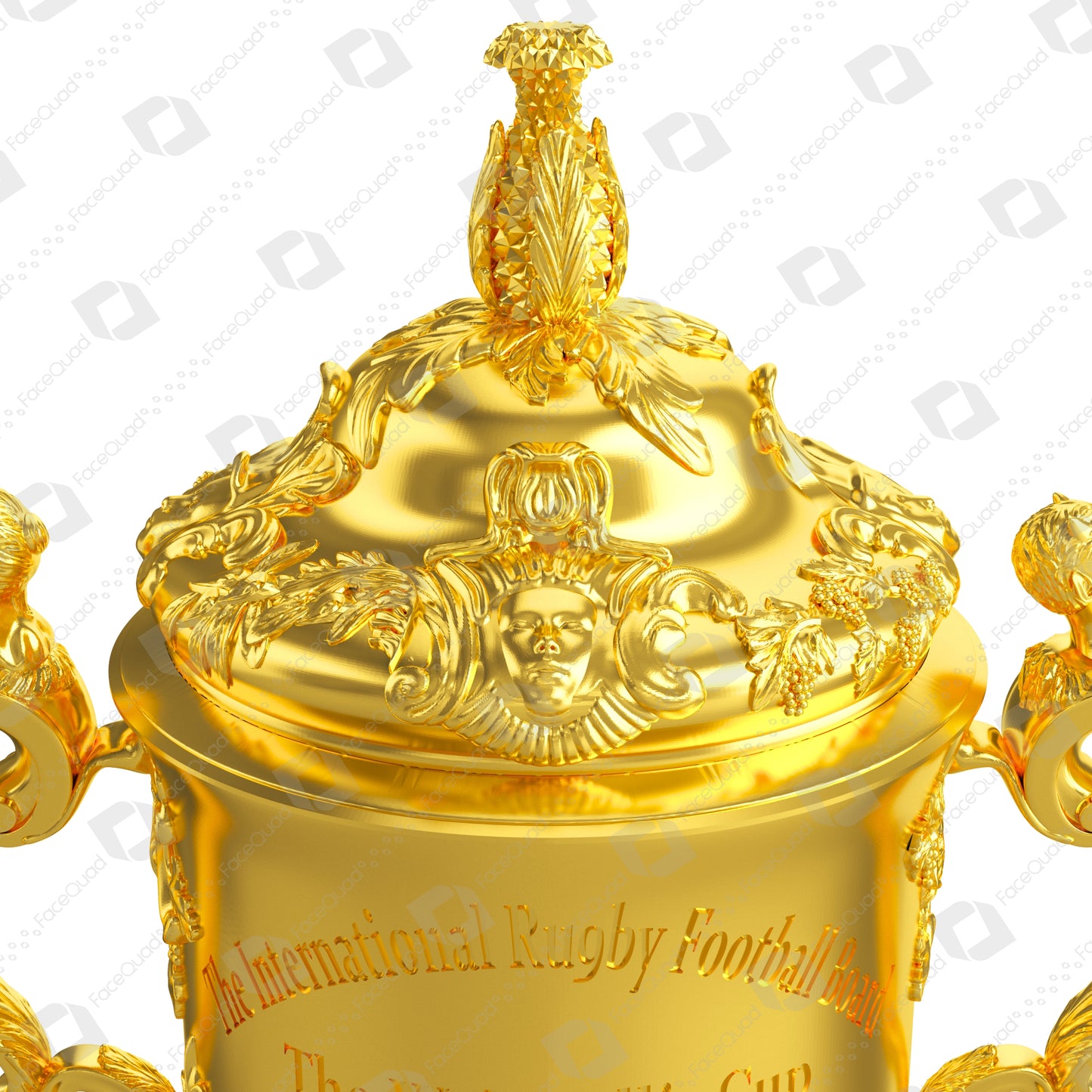 Rugby World Cup Trophy Collection 3D Model