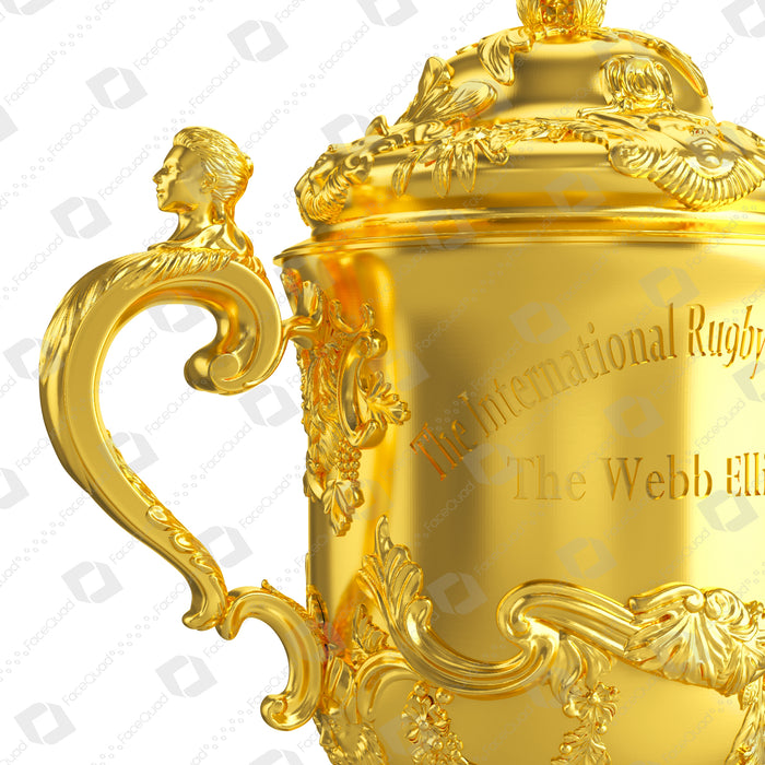 Rugby World Cup Trophy Collection 3D Model