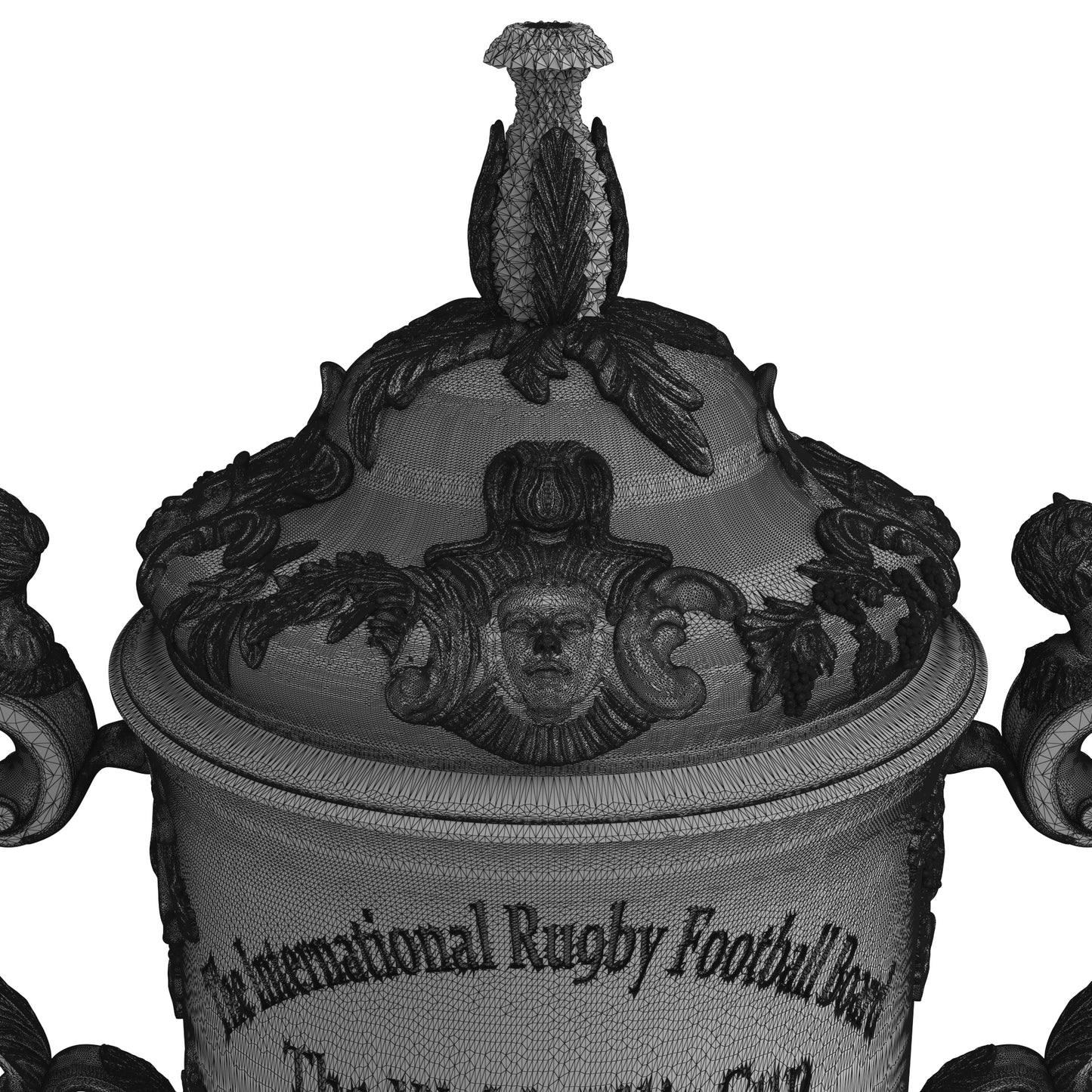 Rugby World Cup Trophy Collection 3D Model