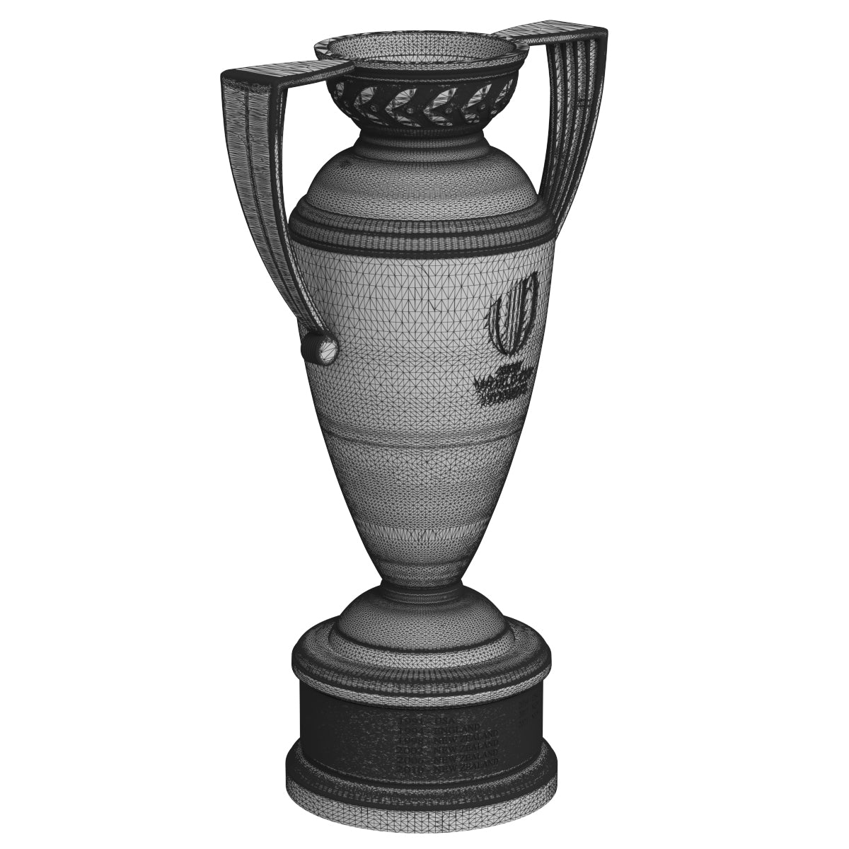 Rugby World Cup Trophy Collection 3D Model