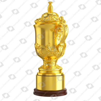 Rugby World Cup Trophy Collection 3D Model