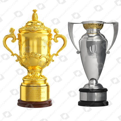 Rugby World Cup Trophy Collection 3D Model