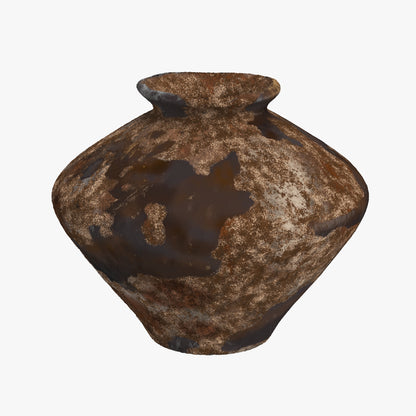 Rustic Vase Pottery 1 3D Model