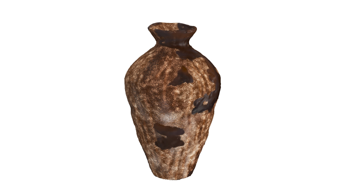 Rustic Vase Pottery 2 3D Model