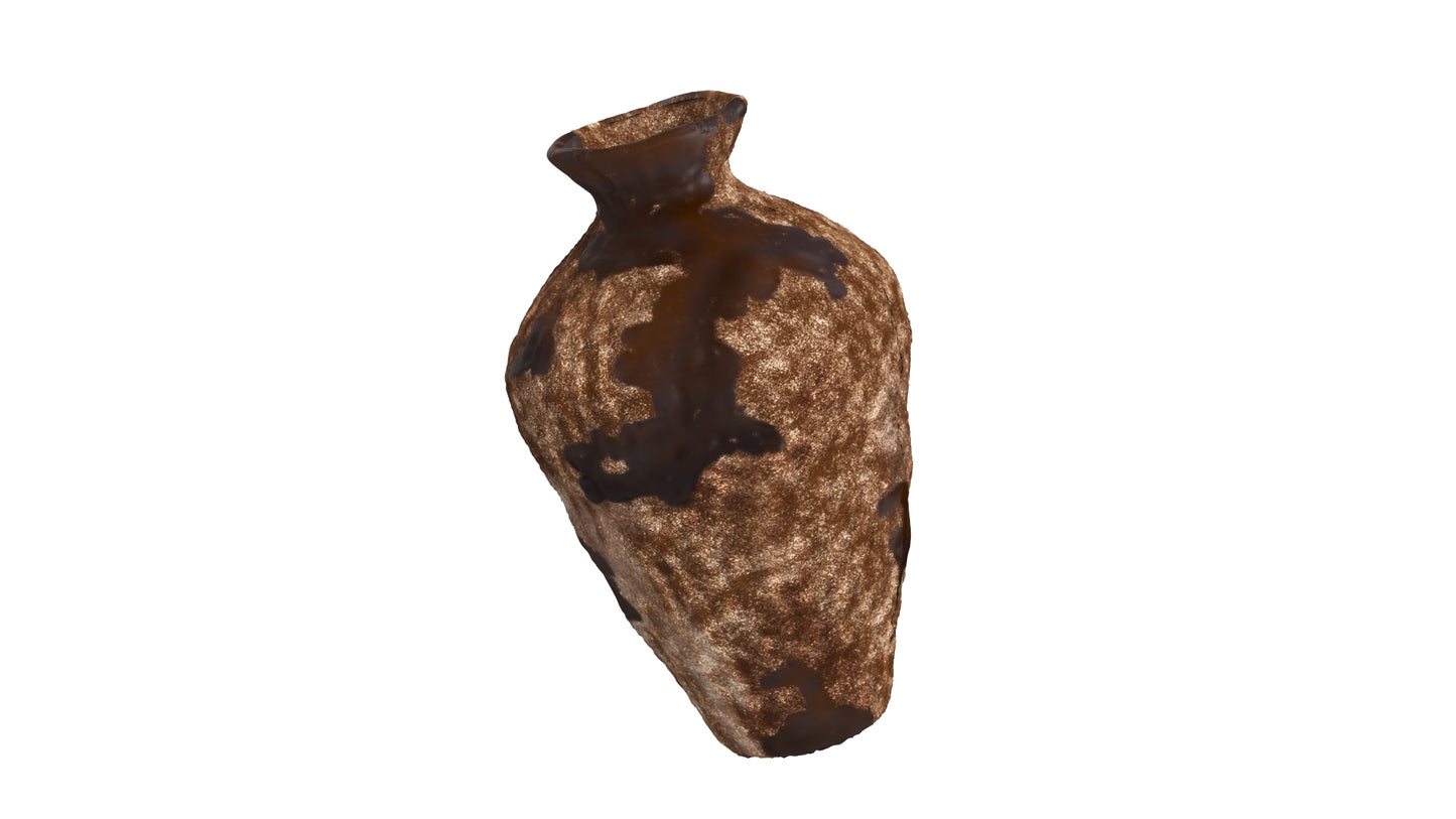 Rustic Vase Pottery 2 3D Model