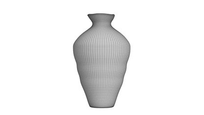 Rustic Vase Pottery 2 3D Model