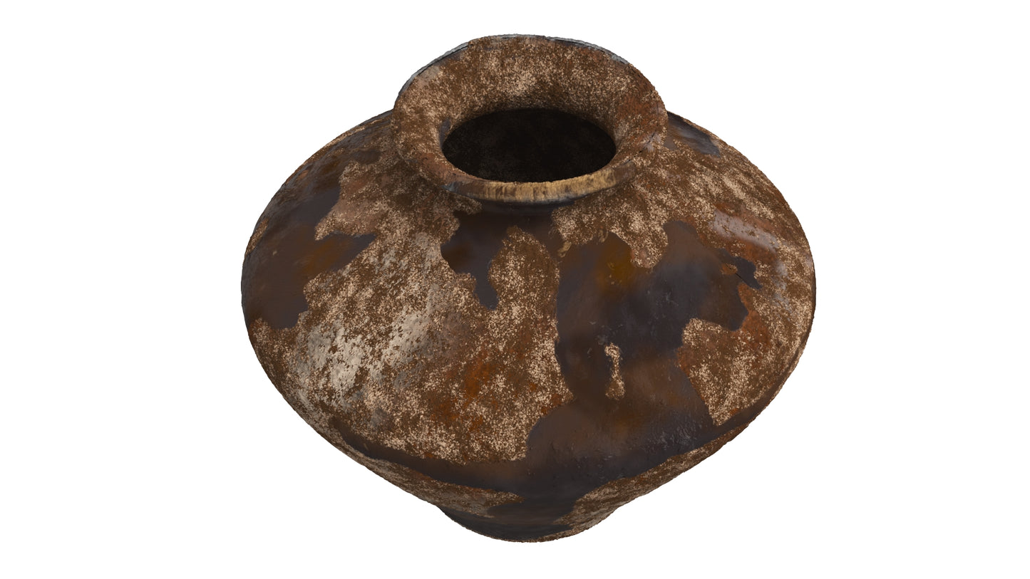 Rustic Vase Pottery Collection 3D Model