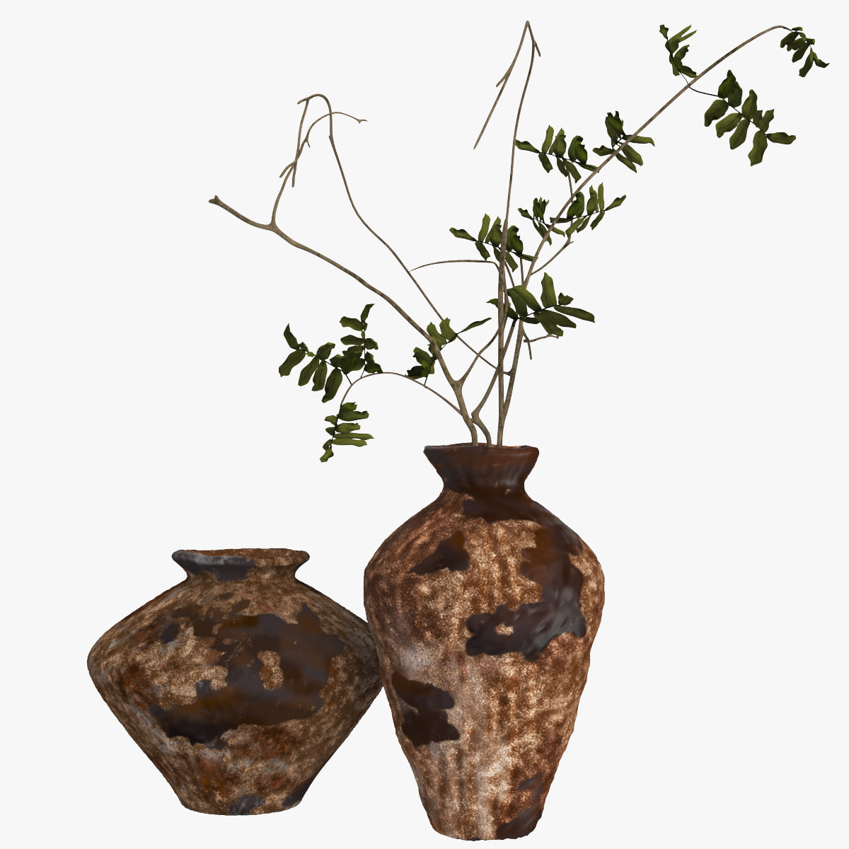 Rustic Vase Pottery Collection 3D Model