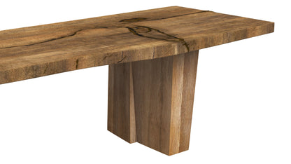 Sculpted Massive Dining Table V9 3D Model