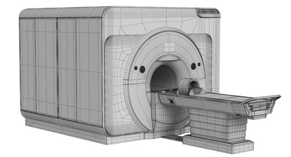 Siemens Healthineers Magnetom Terra X 7T MRI Scanner 3D Model