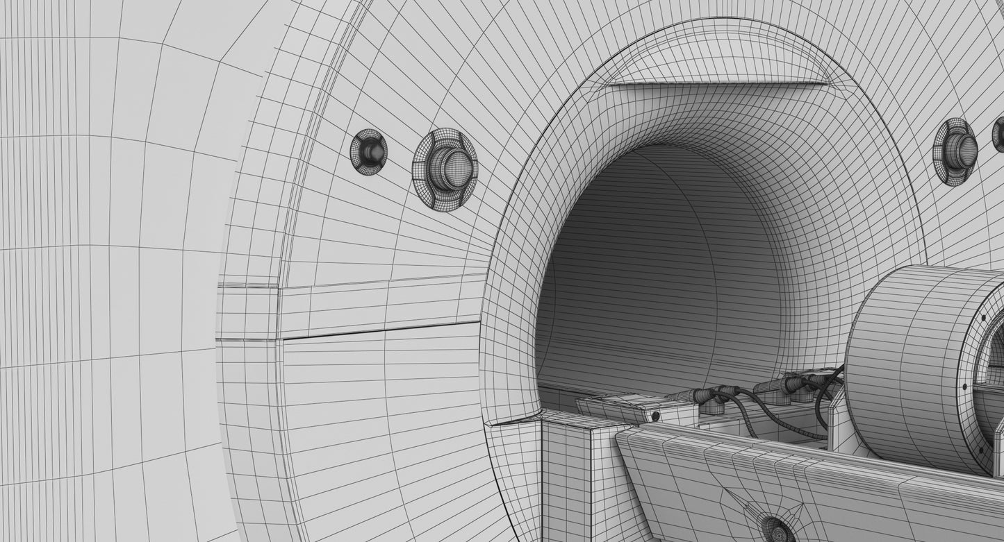 Siemens Healthineers Magnetom Terra X 7T MRI Scanner 3D Model