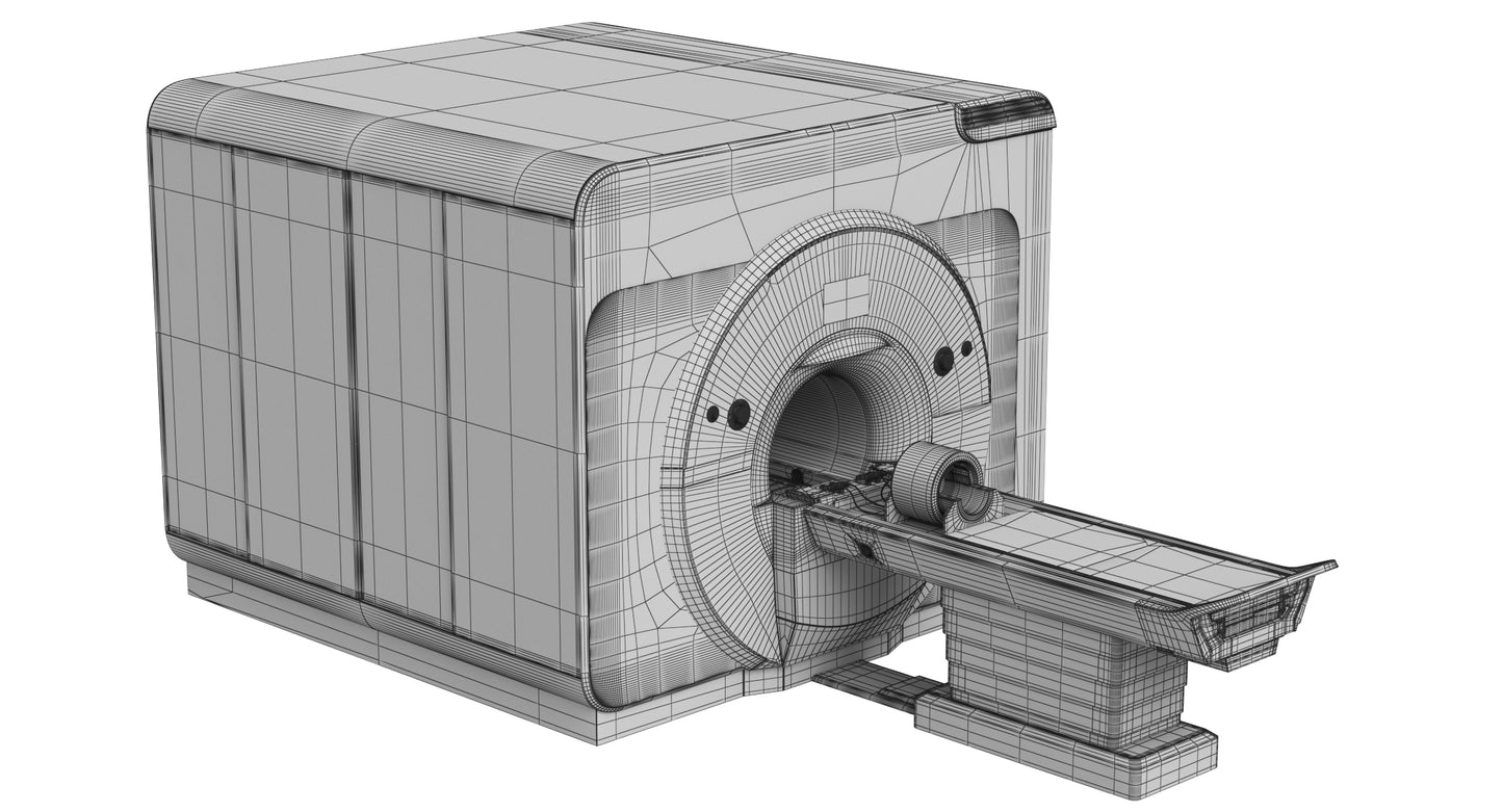 Siemens Healthineers Magnetom Terra X 7T MRI Scanner 3D Model