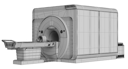 Siemens Healthineers Magnetom Terra X 7T MRI Scanner 3D Model