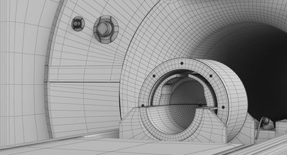 Siemens Healthineers Magnetom Terra X 7T MRI Scanner 3D Model