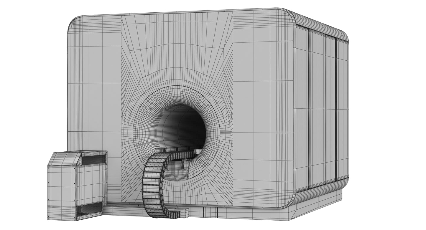 Siemens Healthineers Magnetom Terra X 7T MRI Scanner 3D Model