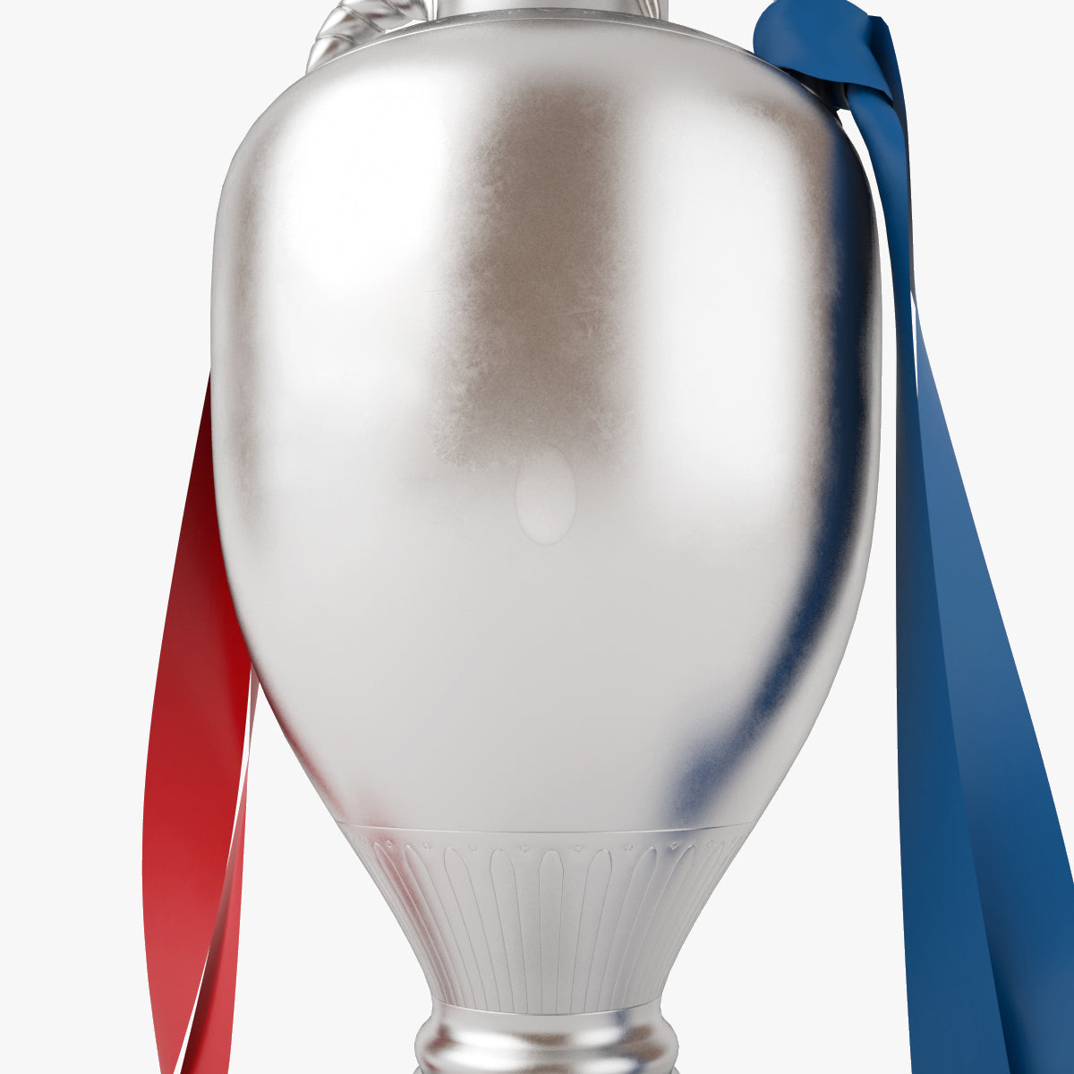 Silver Trophy Cup 3D Model