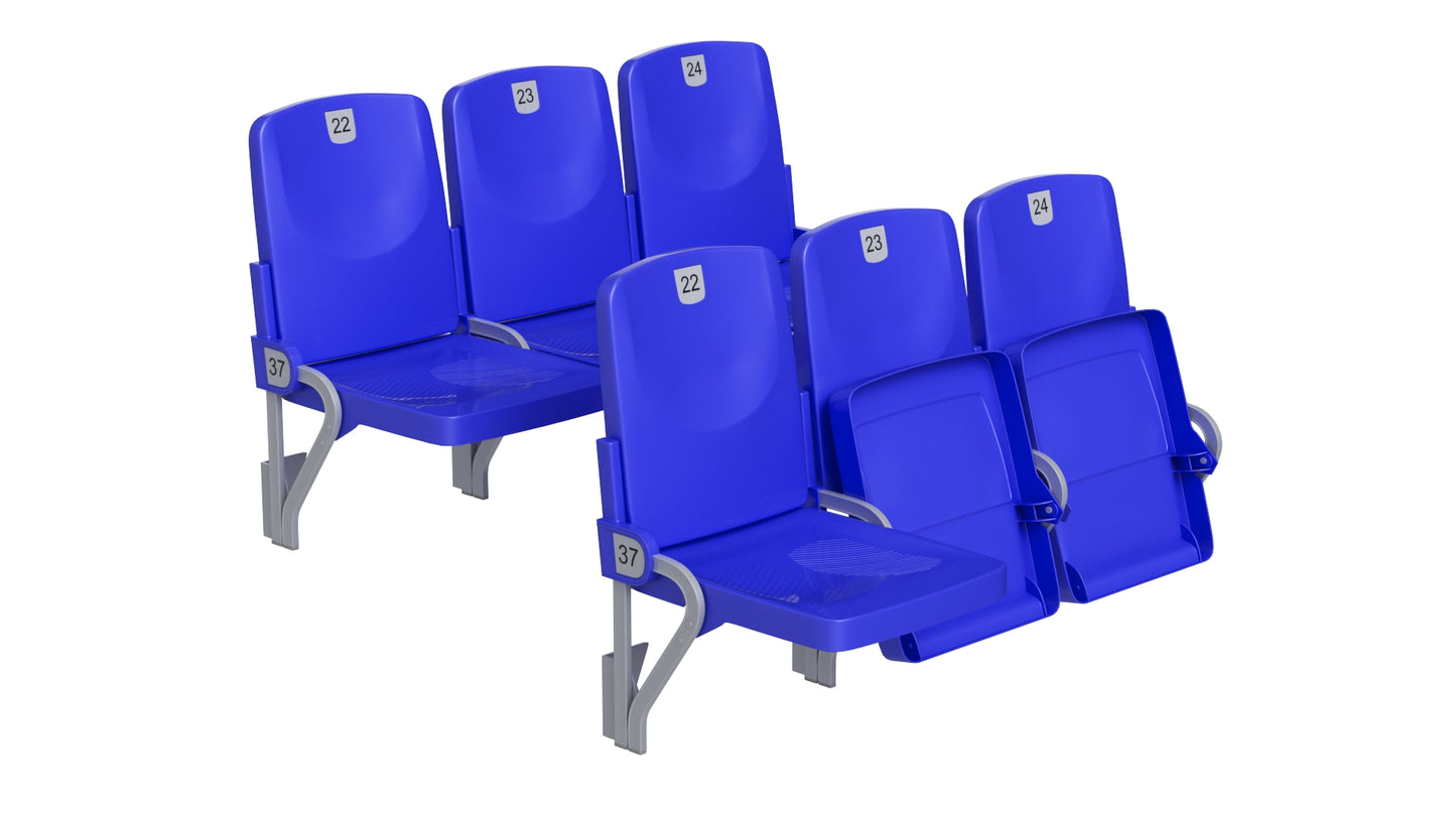 Figueras Stadium Seats 3D Model