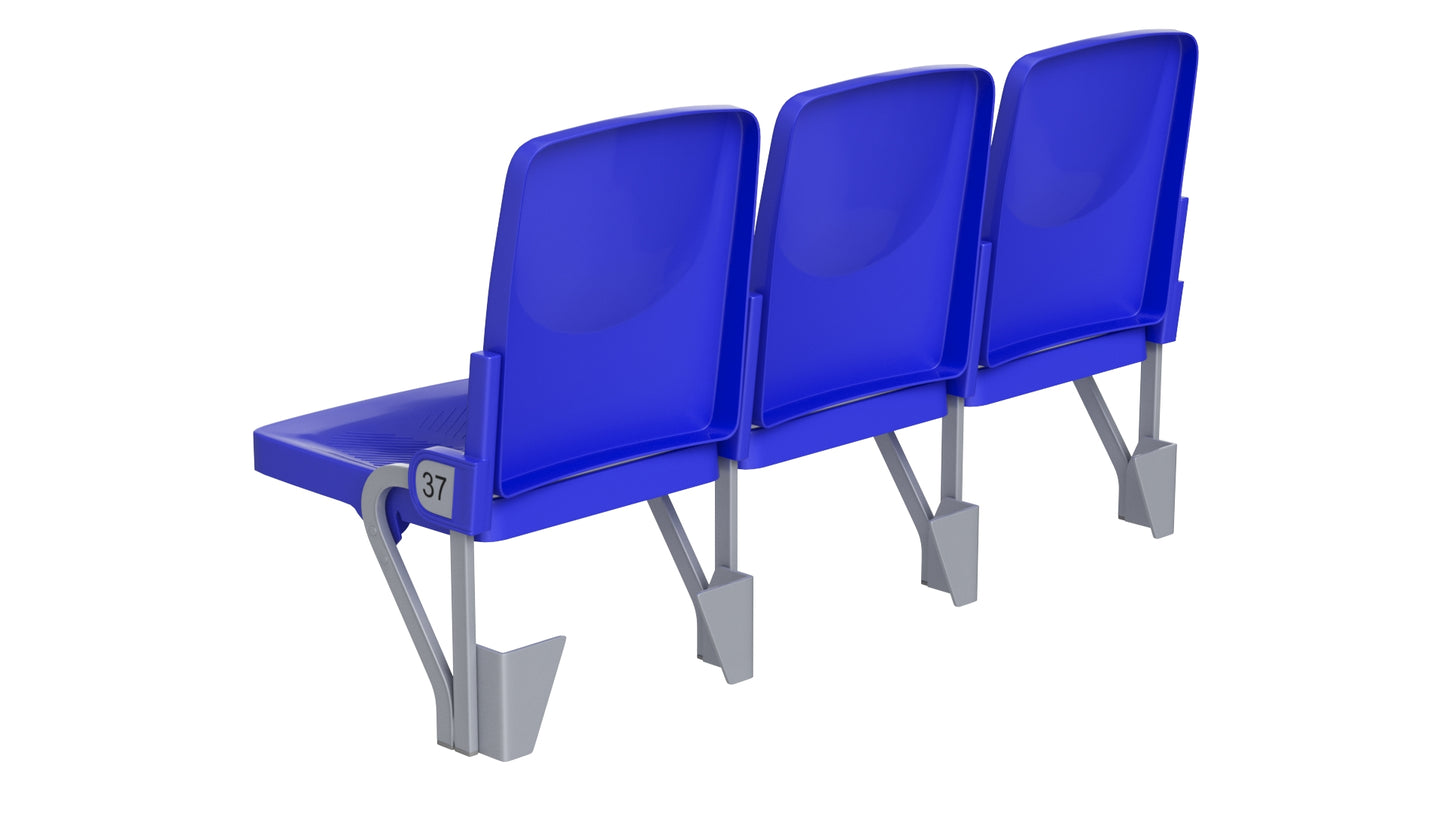 Figueras Stadium Seats 3D Model