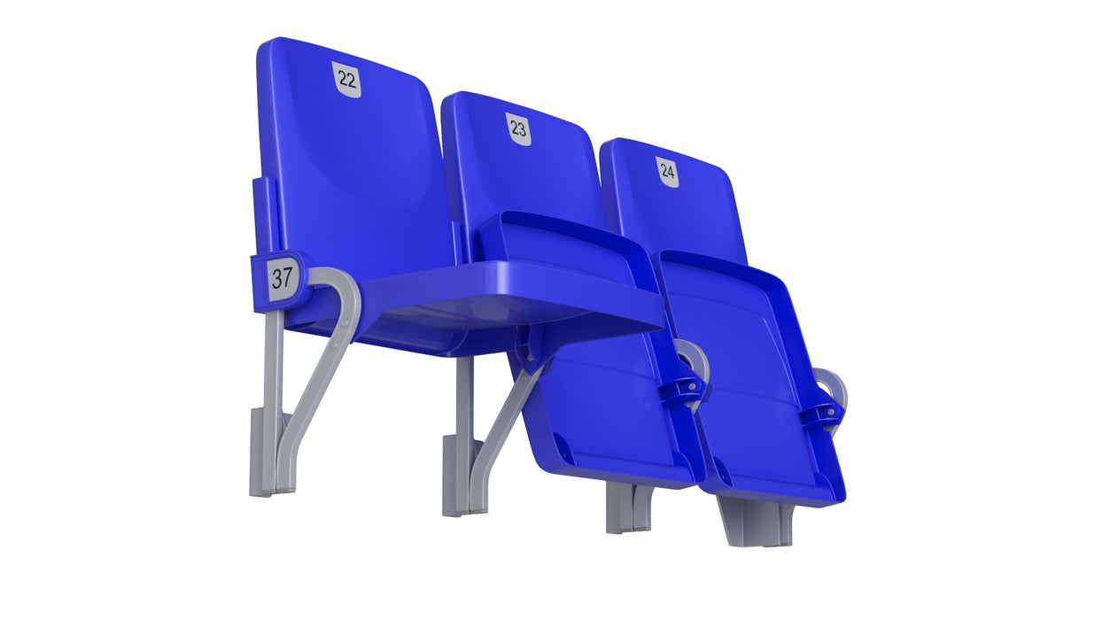 Stadium Seats Collection 3D Model