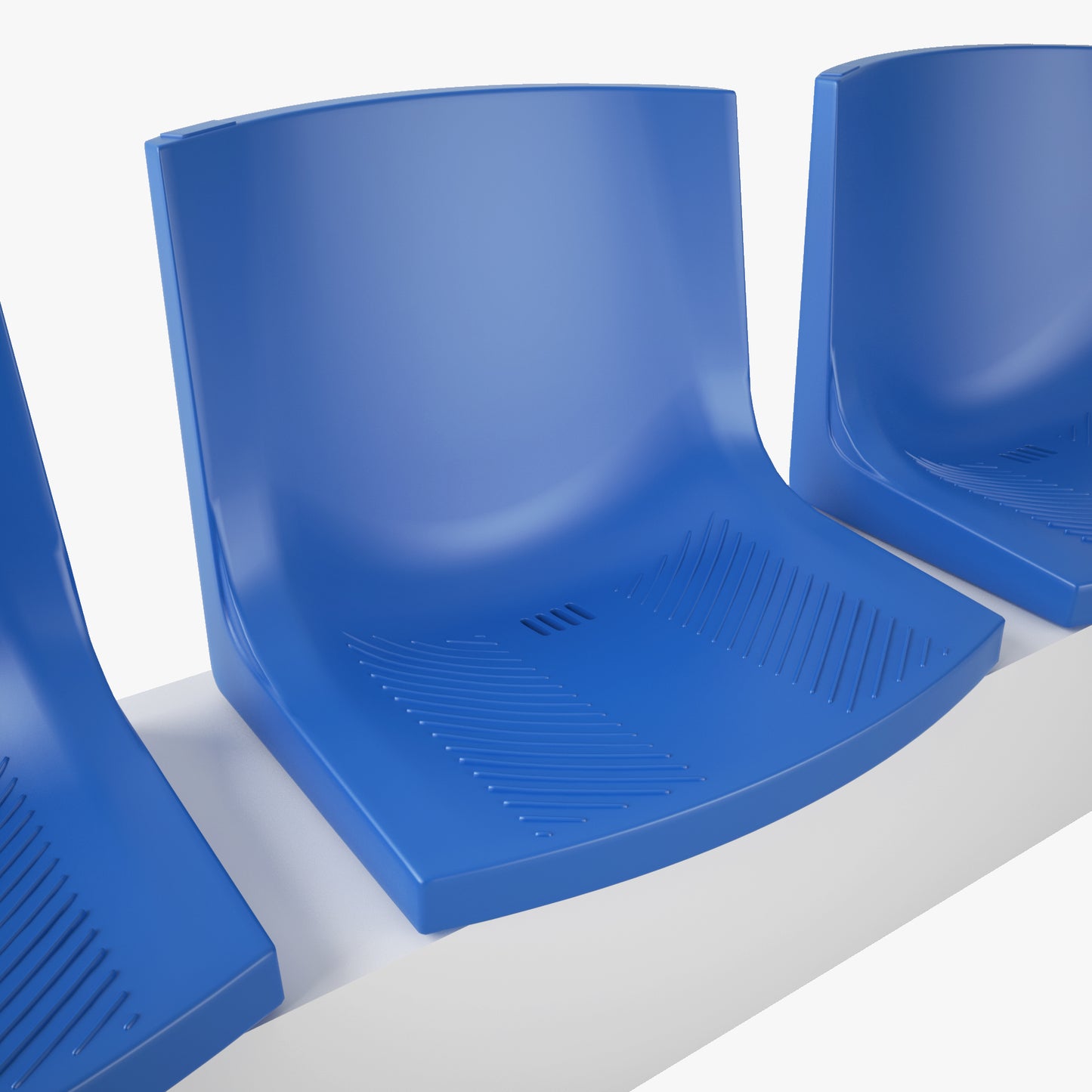 Stadium Seats Collection 3D Model