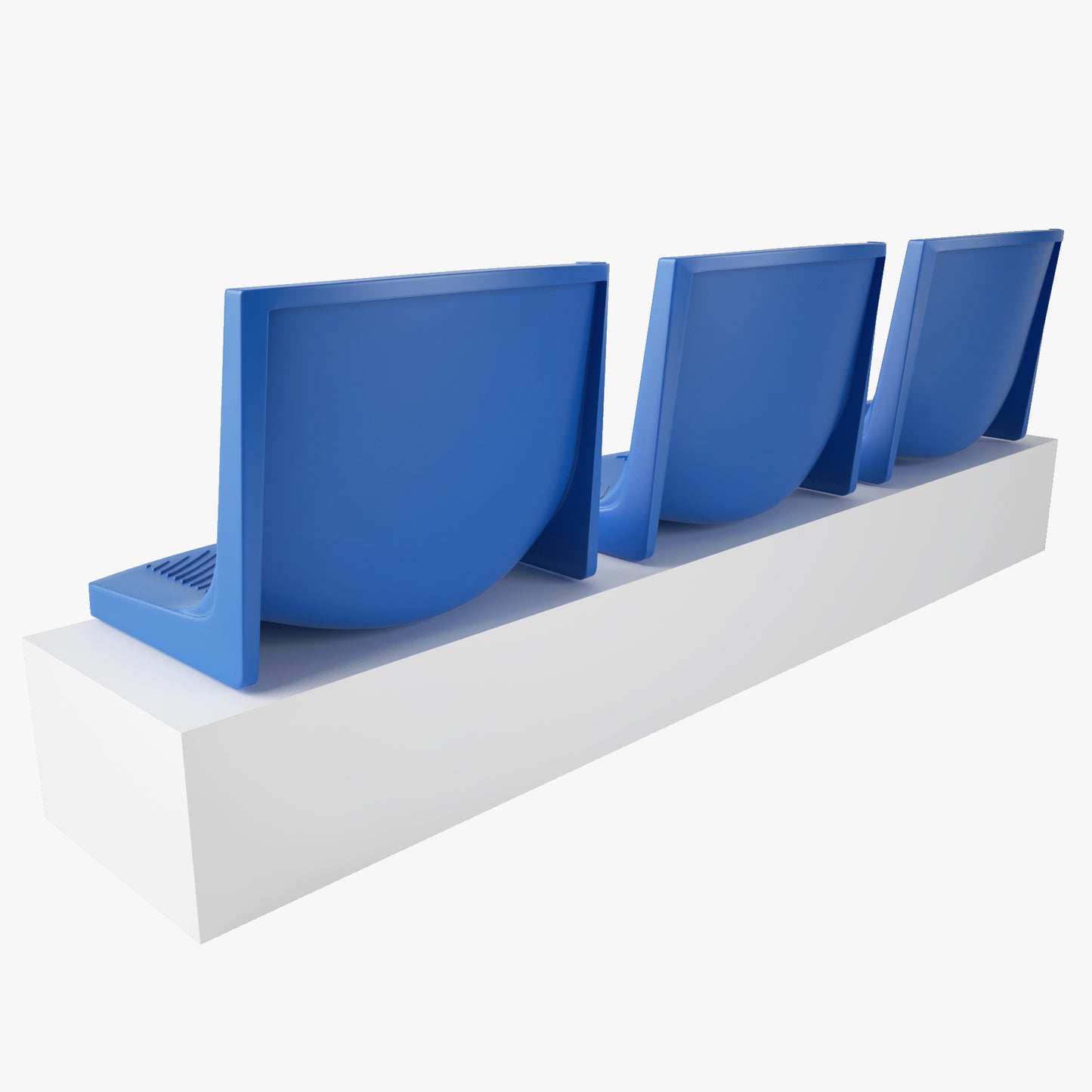 Stadium Seats Collection 3D Model