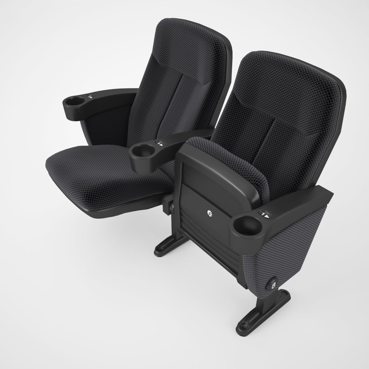 Stadium Seats Collection 3D Model