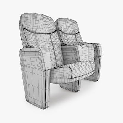 Stadium Seats Collection 3D Model