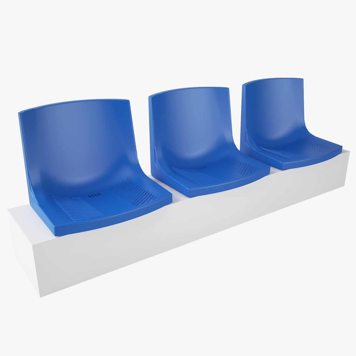 Stadium Seats Collection 3D Model