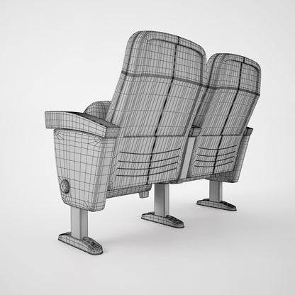 Stadium Seats Collection 3D Model