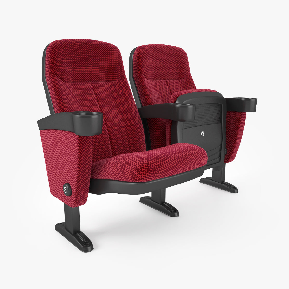 Stadium Seats Collection 3D Model