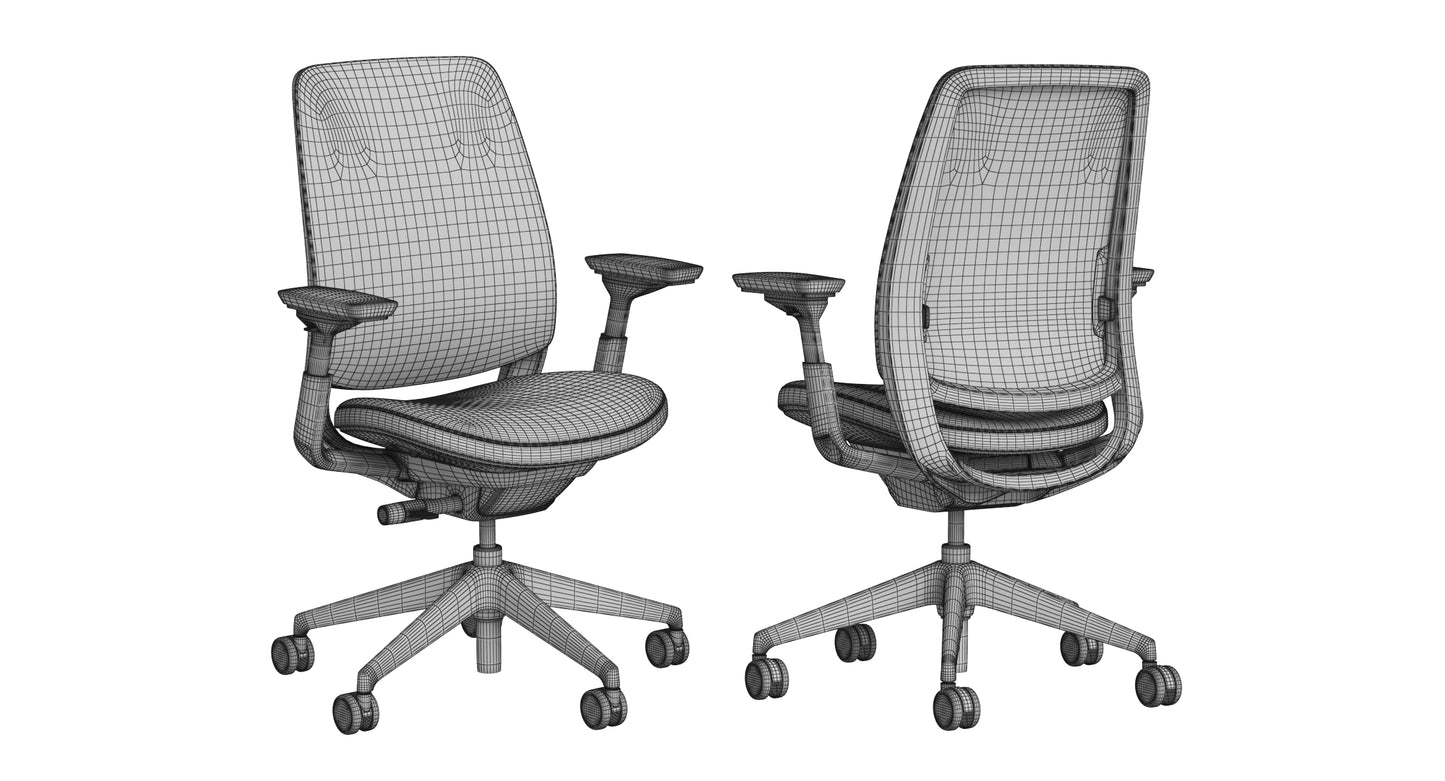 Steelcase Series 2 Chair 3D Model