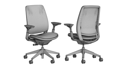 Steelcase Series 2 Chair 3D Model