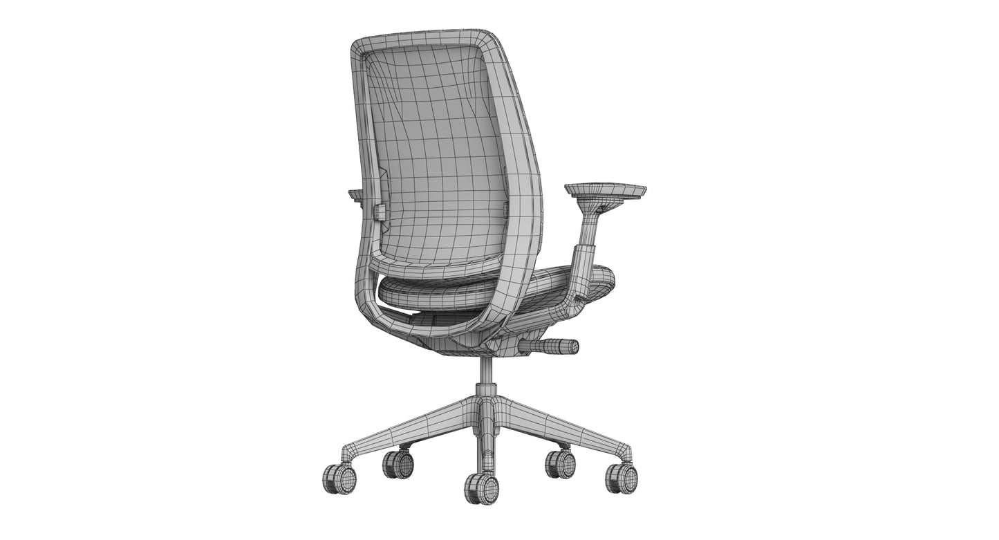 Steelcase Series 2 Chair 3D Model