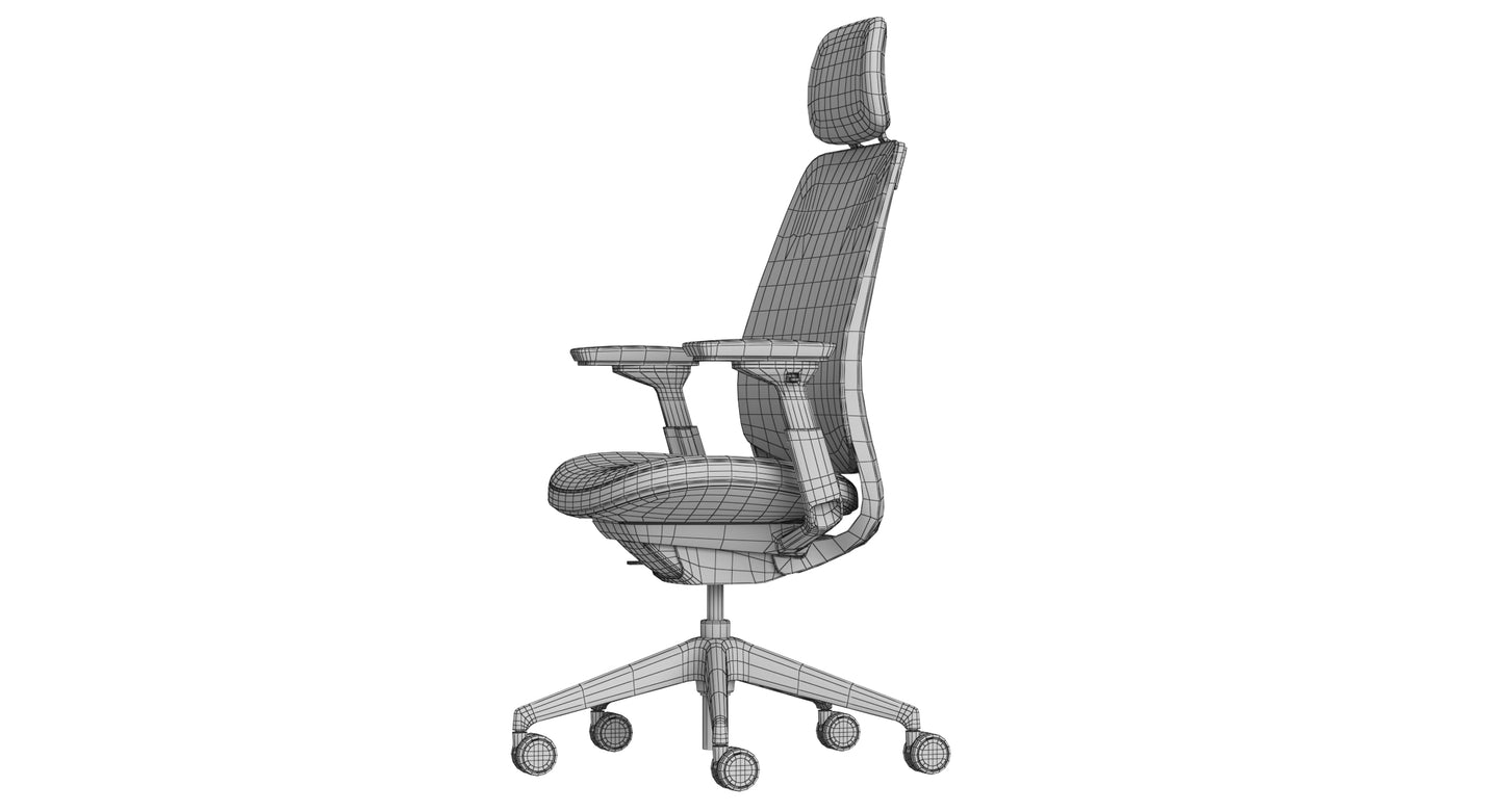 Steelcase Series 2 Office Chair 3D Model