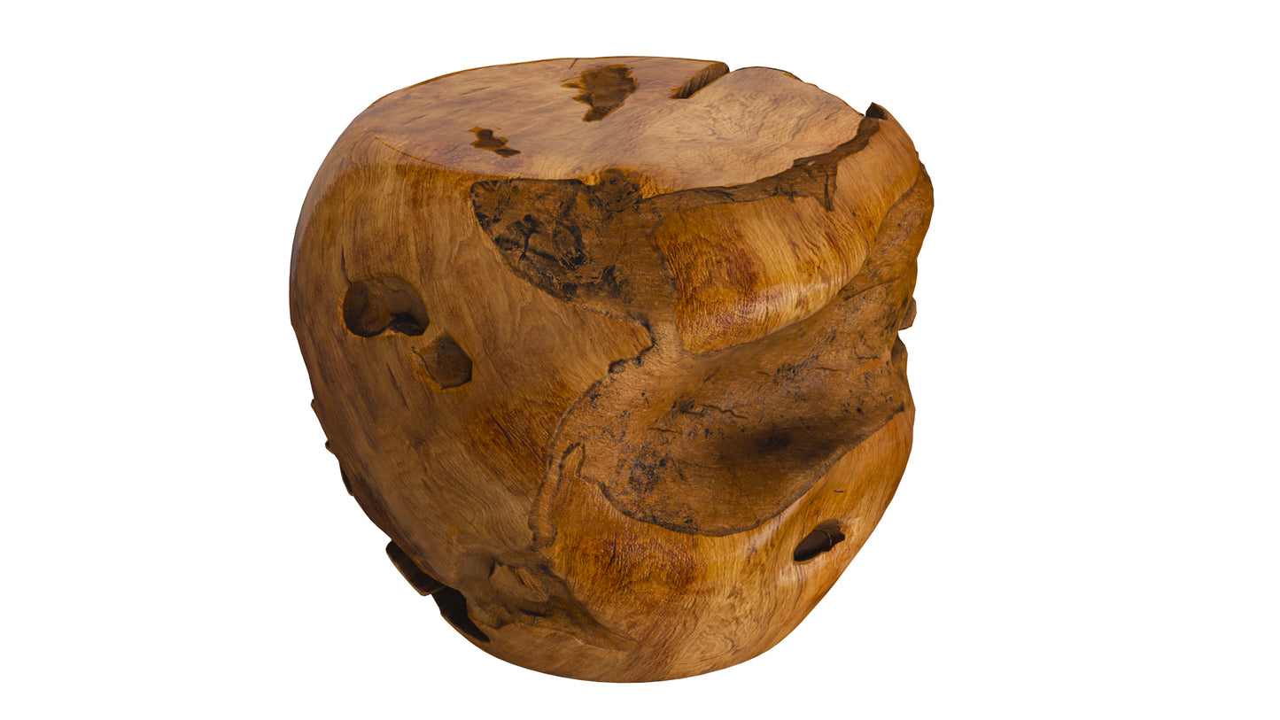 Teak Root Ball Coffee Table Oculta Stump 3D Model