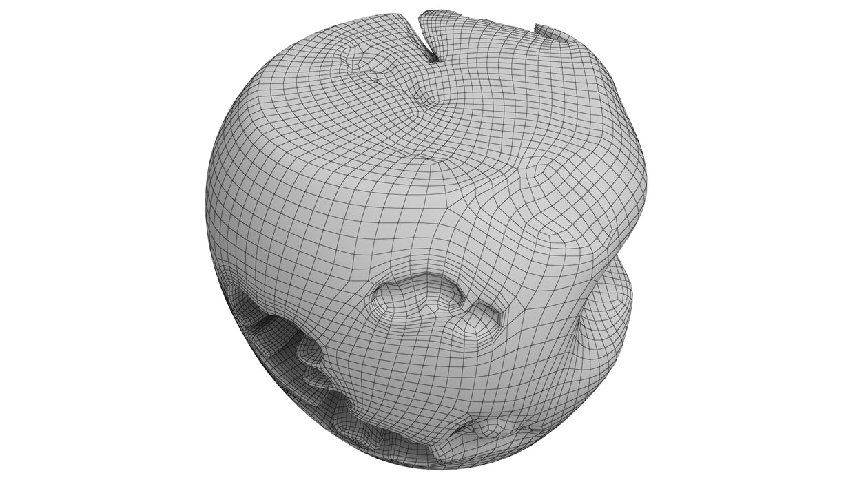 Teak Root Ball Coffee Table Oculta Stump 3D Model