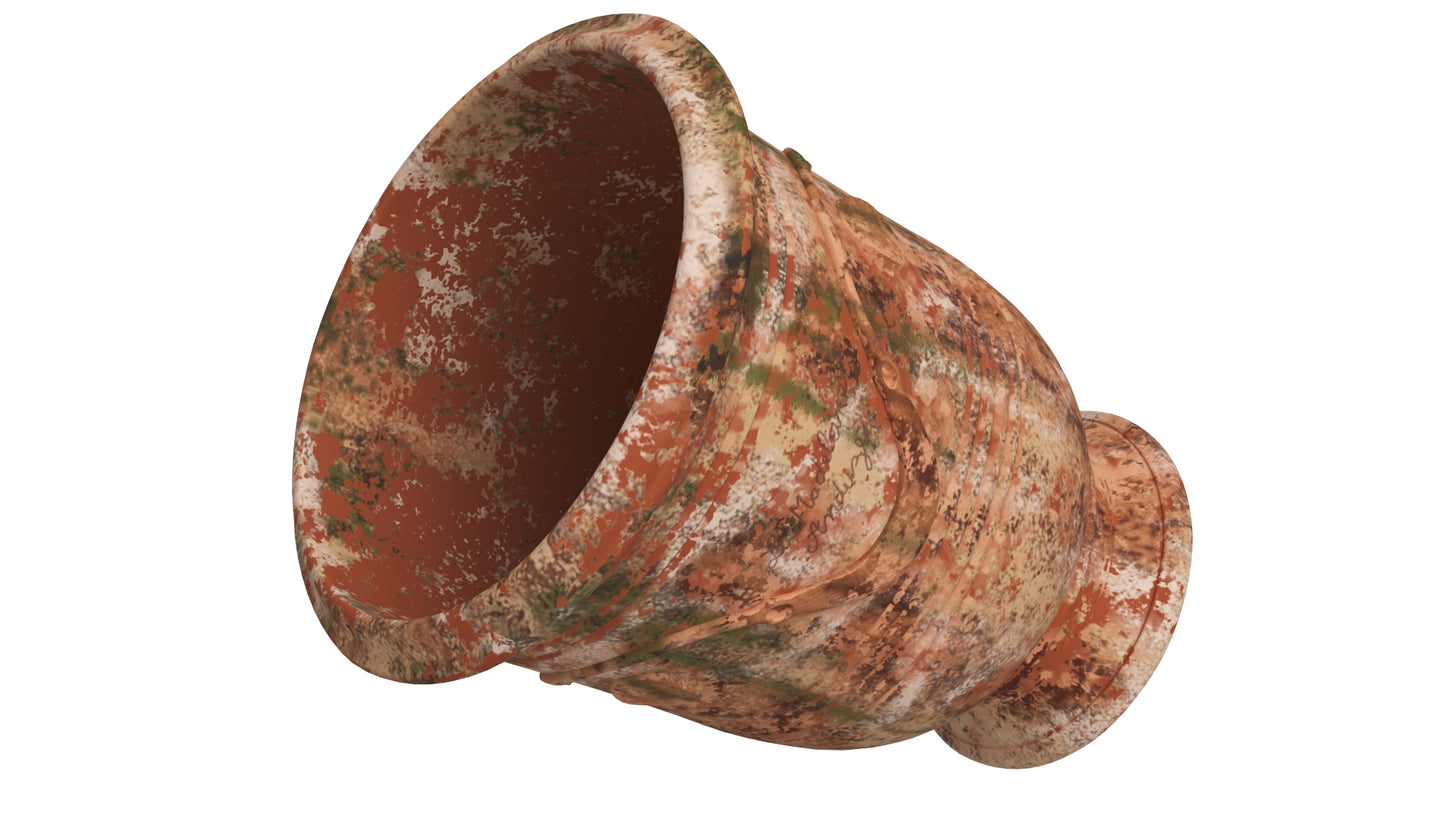 Terracotta French Anduze Planter 3D Model