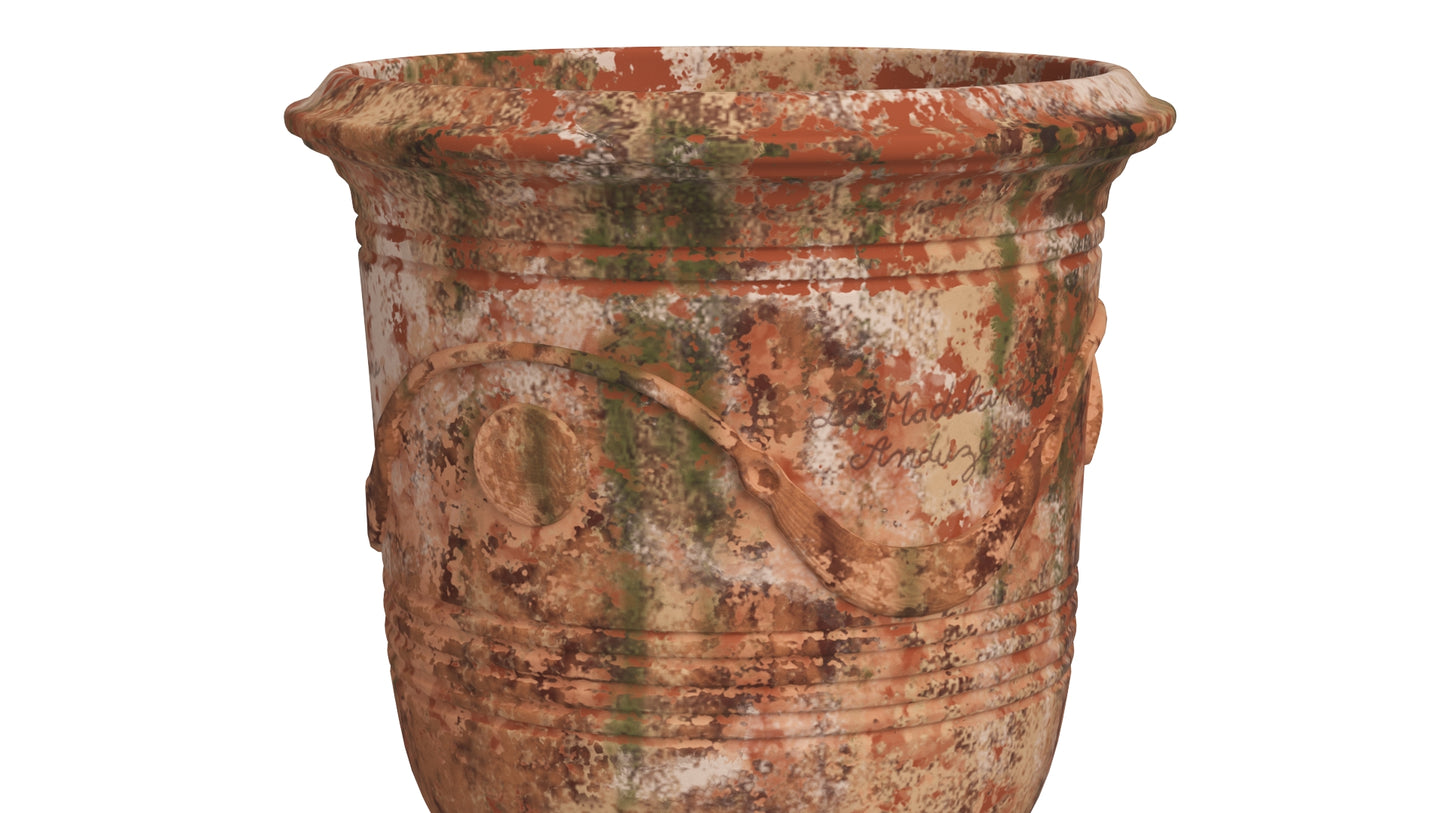 Terracotta French Anduze Planter 3D Model