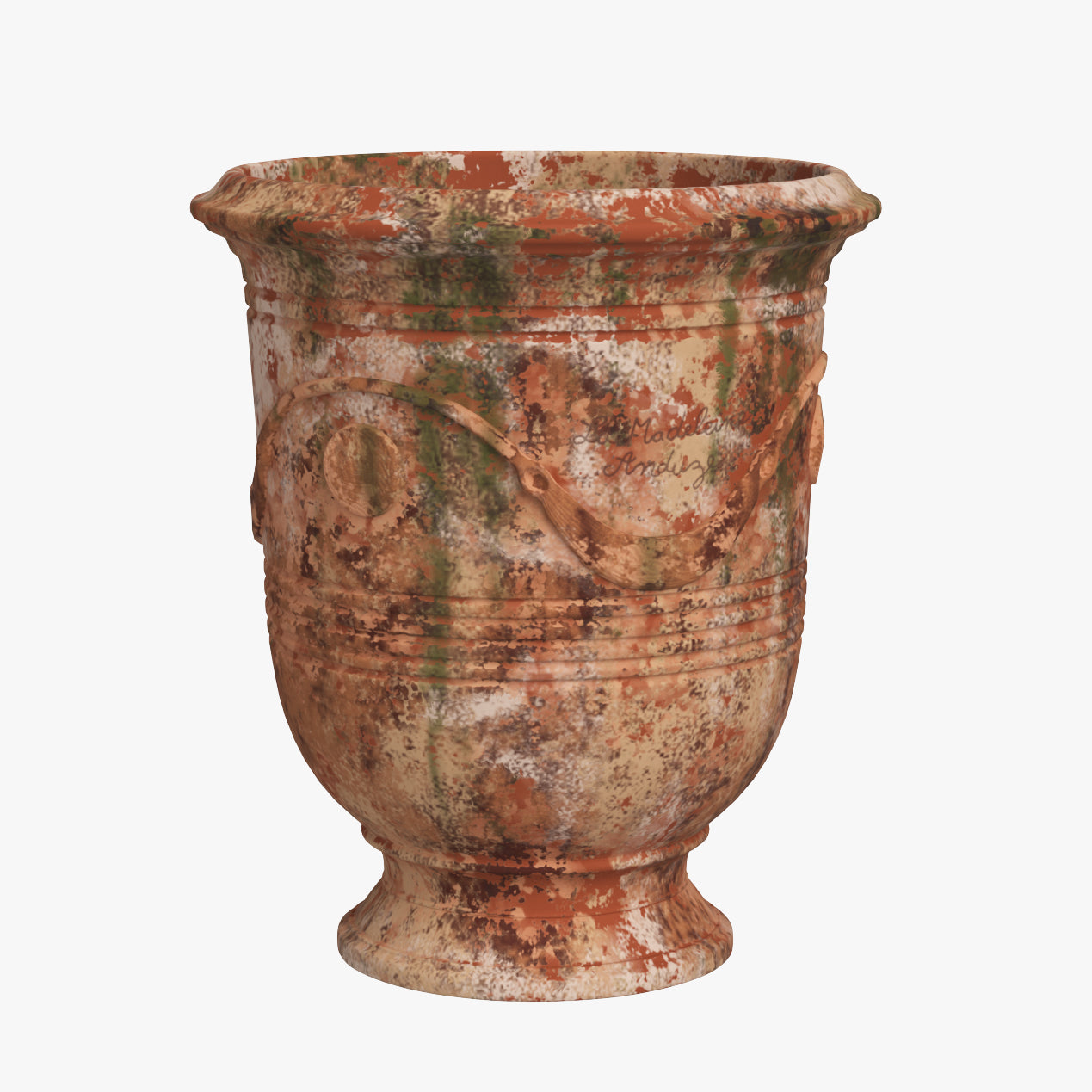 Terracotta French Anduze Planter 3D Model