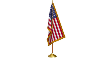 USA Flag Indoor 3D Model