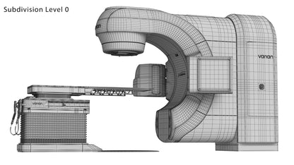 Varian TrueBeam Radiotherapy System 3D Model