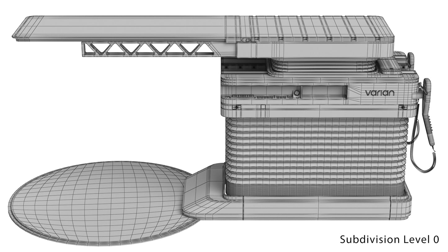 Varian TrueBeam Radiotherapy System 3D Model