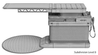 Varian TrueBeam Radiotherapy System 3D Model