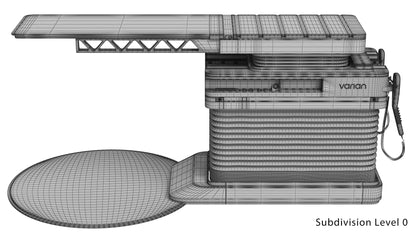 Varian TrueBeam Radiotherapy System 3D Model