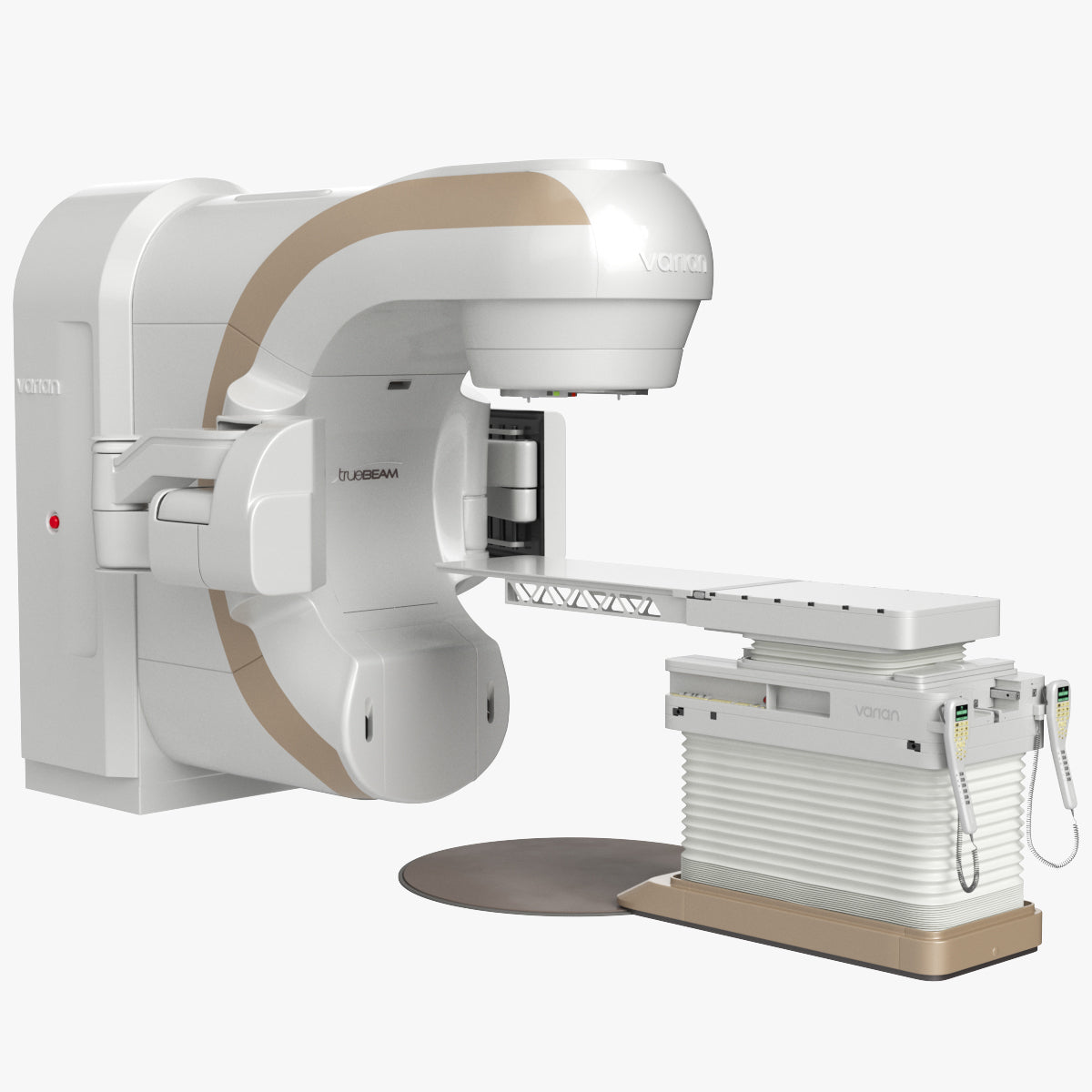 Varian TrueBeam Radiotherapy System 3D Model – FaceQuad