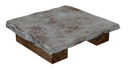 Vintage Slate Coffee Table 3D Model